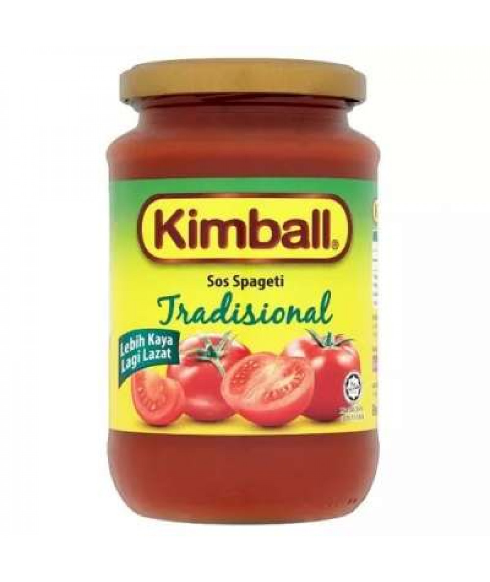 KIMBALL TOMATO SPAGETTI TRADITIONAL SAUCE 330G+20G