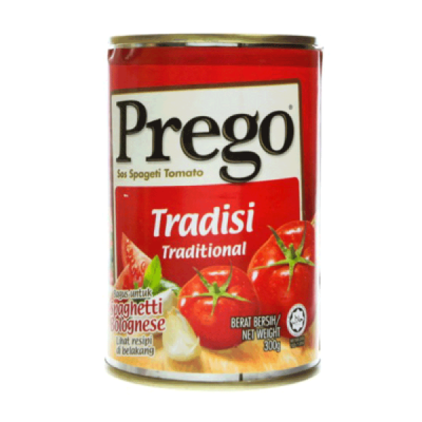 PREGO PASTA SAUCE TRADITIONAL 300G