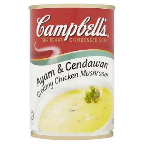 CAMPBELL'S CREAM OF CHICKEN MUSHROOM 300G