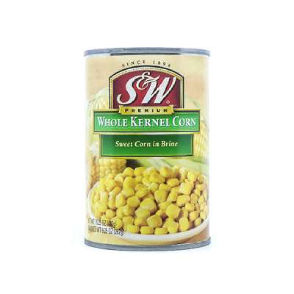 S&W WHOLE KERNEL CORN 432G 