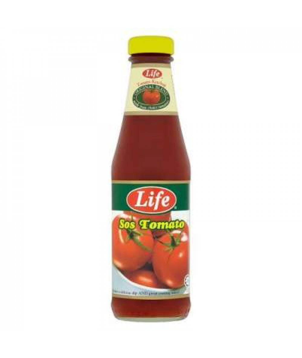 LIFE TOMATO KETCHUP 330G