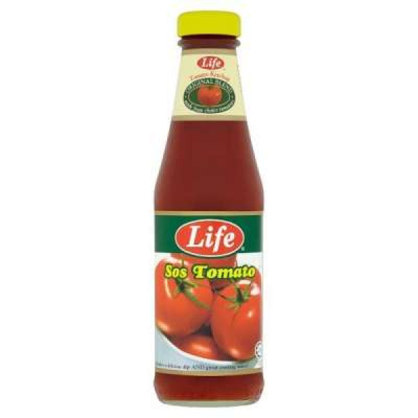 LIFE TOMATO KETCHUP 330G