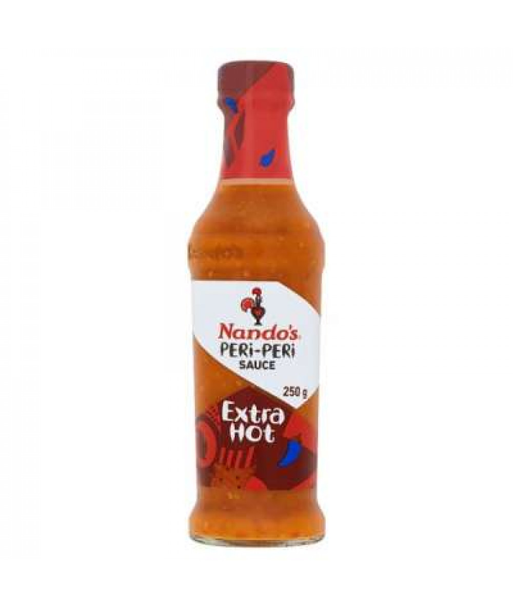 NANDO'S EXTRA HOT PERI PERI SAUCE 250G