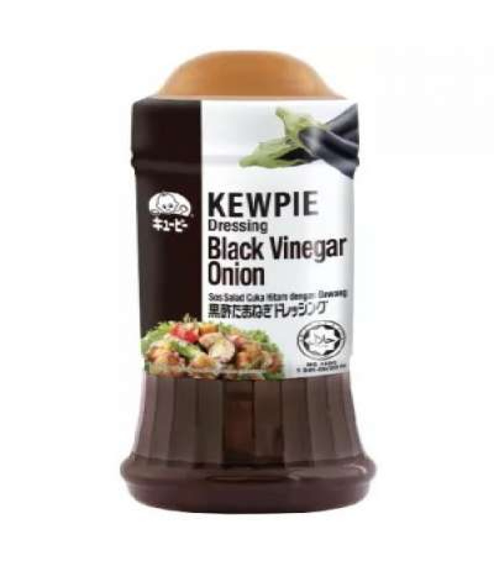 KEWPIE BLACK VINEGAR ONION DRESSING 210ML