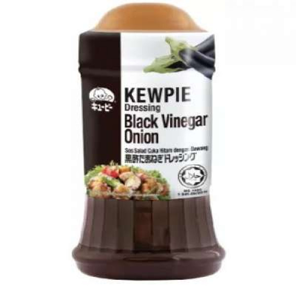 KEWPIE BLACK VINEGAR ONION DRESSING 210ML