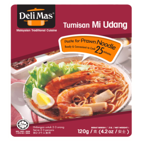 DELIMAS TUMISAN MI UDANG 120GM