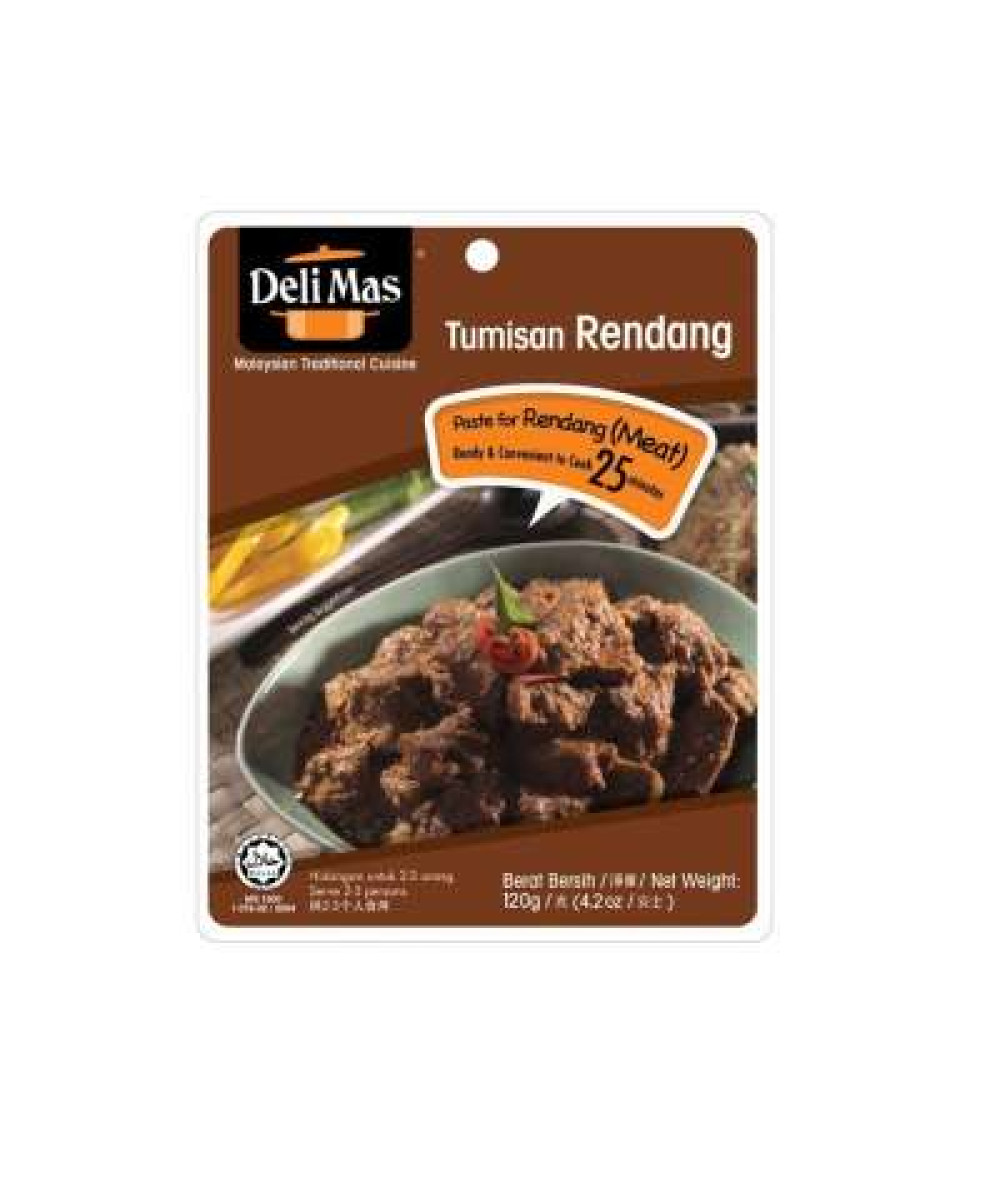 DELIMAS TUMISAN RENDANG 120GM