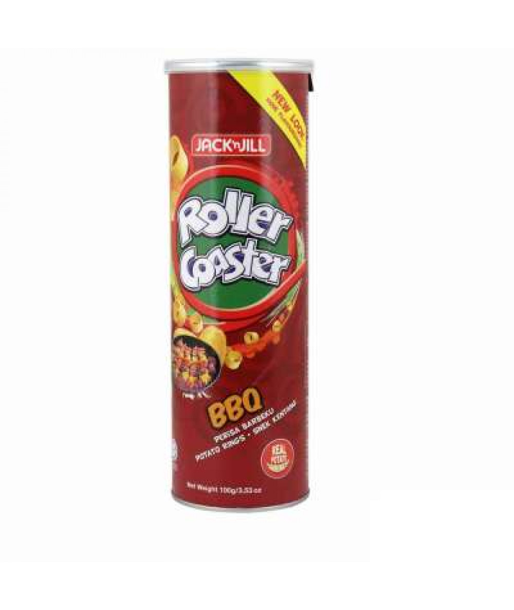 JACK'N JILL ROLLER COASTER BBQ 100G 