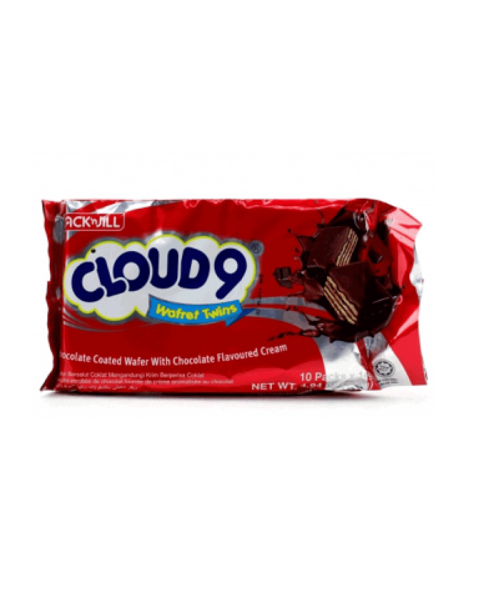 CLOUD 9 WAFRET TWINS CHOCOLATE 14GX10