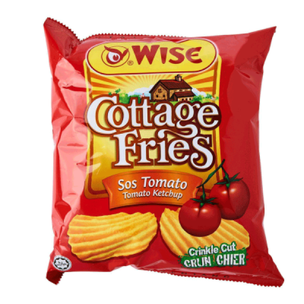 WISE COTTAGE FRIES TOMATO KETCHUP 65G