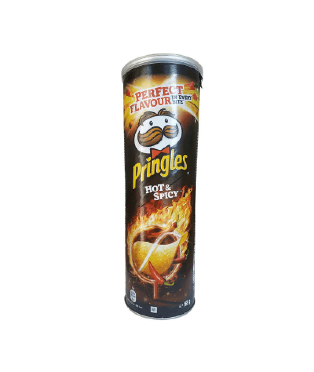 PRINGLES HOT&SPICY POTATO CHIPS 102G