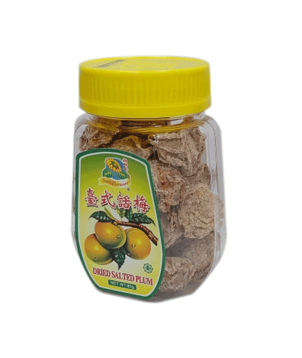 SUNFLOWER DRIED SALTED PLUM 80G