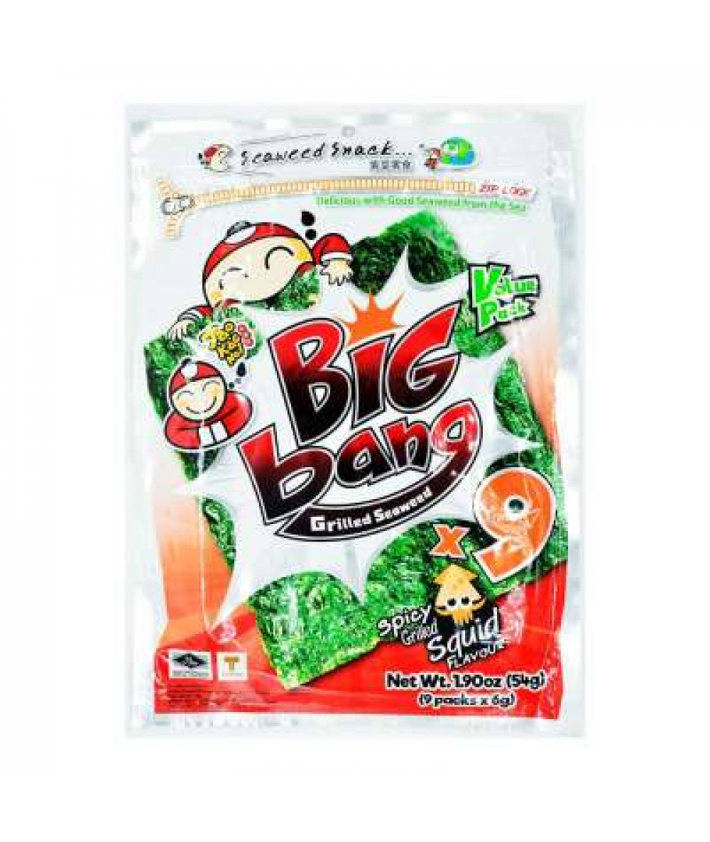 TAO KAE NOI BIG BANG - GRILLED SQUID 50G 