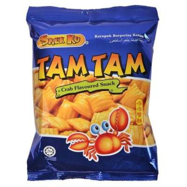 SNEKKU TAM TAM CRAB FLAVOUR SNACK 70G