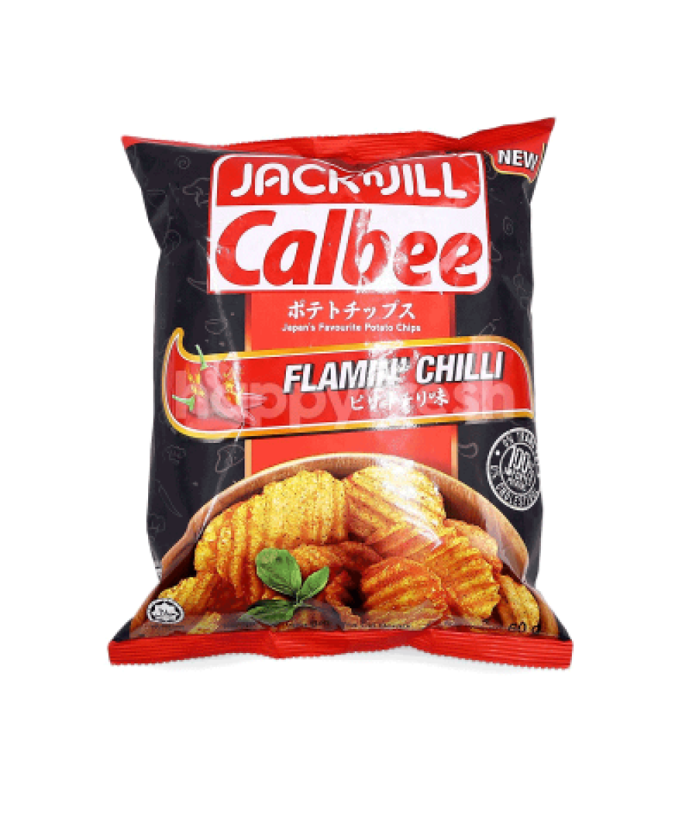 JACK'N JILL CALBEE FLAMIN' CHILLI 170G