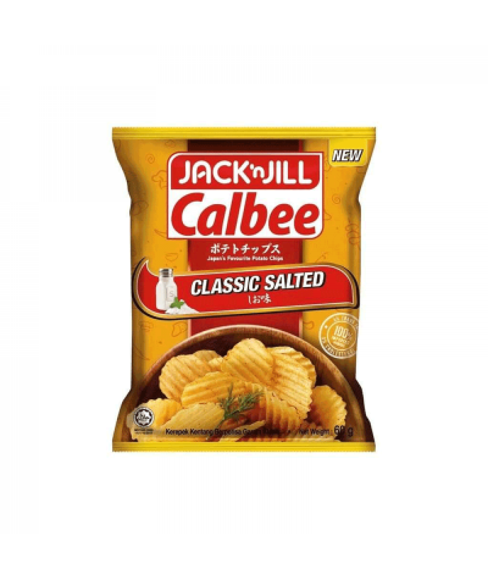 JNJ CALBEE POTATO CHIP CLASSIC SALTED 60G