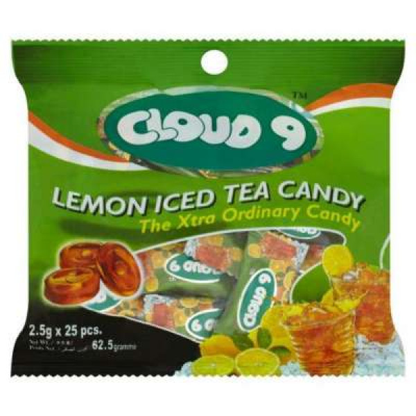 CLOUD 9 CANDIES ICED LEMON TEA 2.5GX25