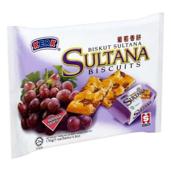 HUP SENG KERK SULTANA BISCUIT 136G