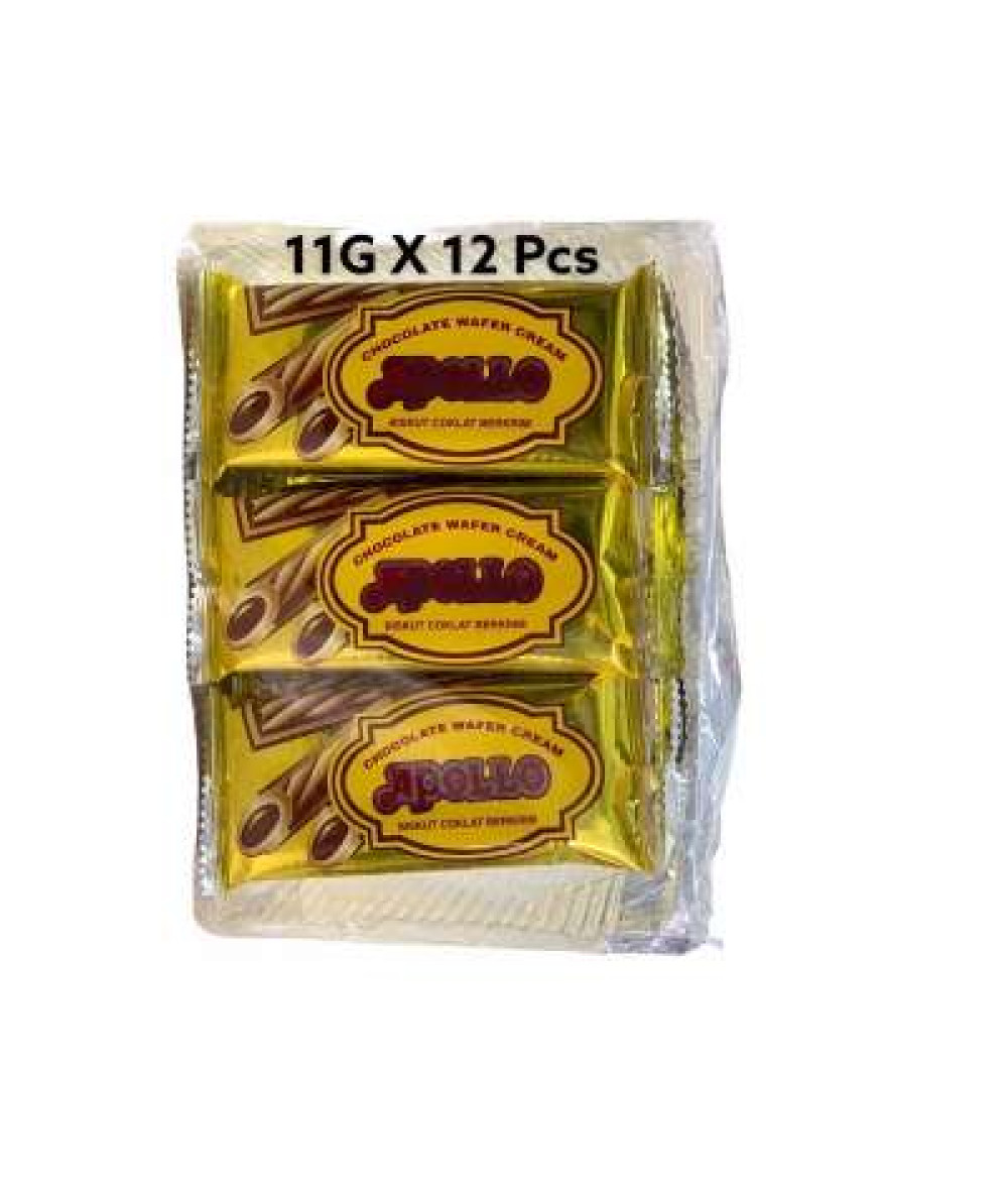 APOLLO 1012M CHOC WAFER STICK 11GX12