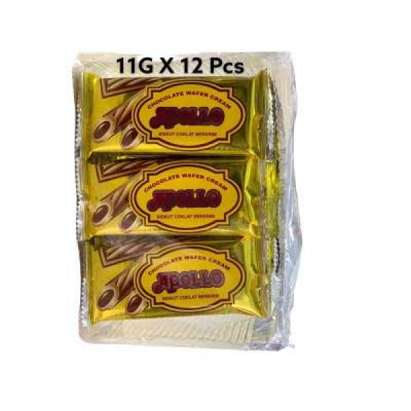 APOLLO 1012M CHOC WAFER STICK 11GX12