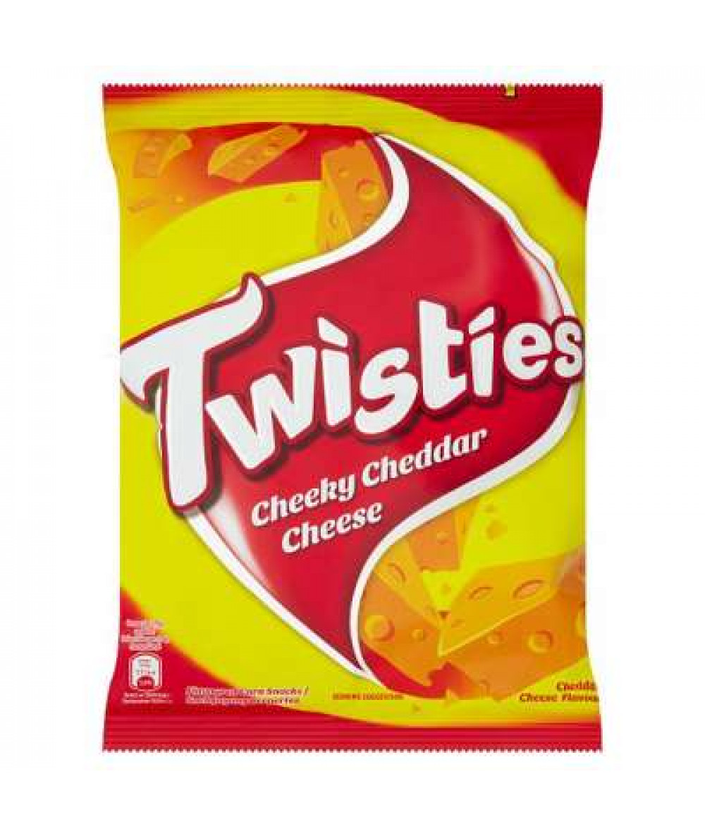 TWISTIES CHEDDAR CHEESE 60G