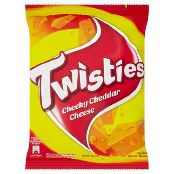 TWISTIES CHEDDAR CHEESE 60G