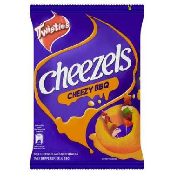 TWISTIES CHEEZELS BBQ CHEESE 60G