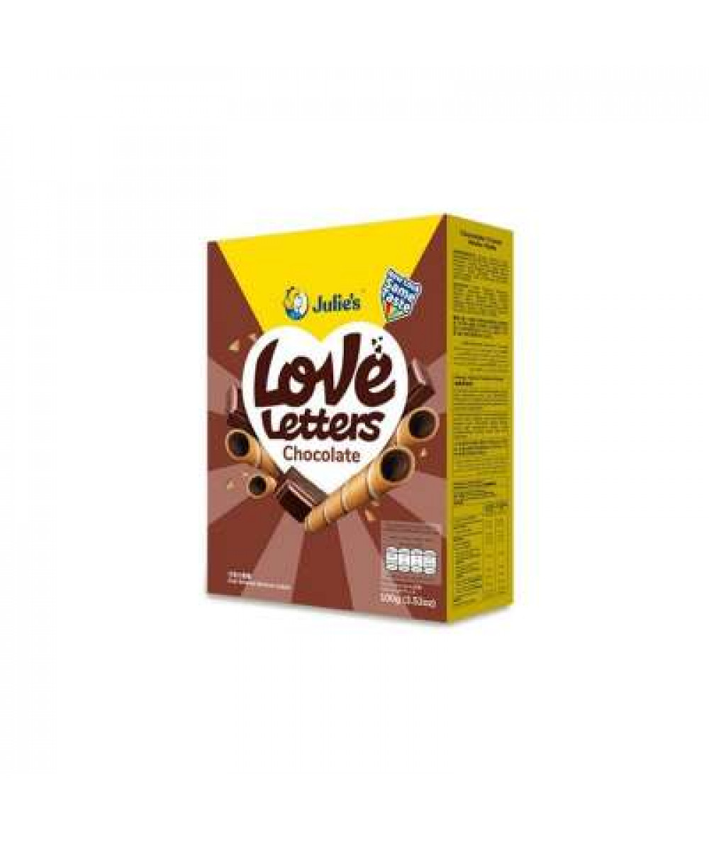 JULIE'S LOVE LETTERS CHOCOLATE 100G