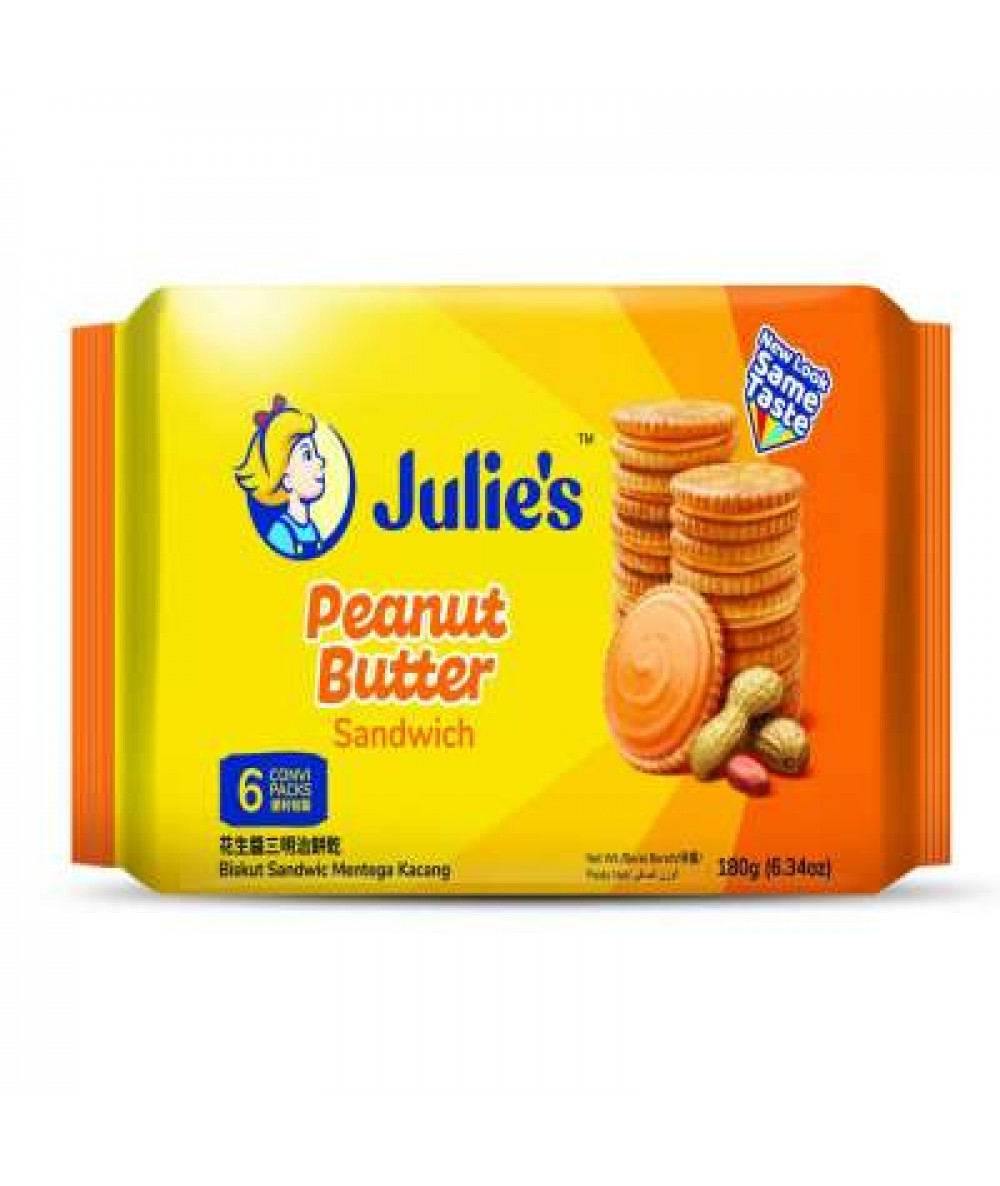 JULIE'S PEANUT BUTTER CRACKERS 120G