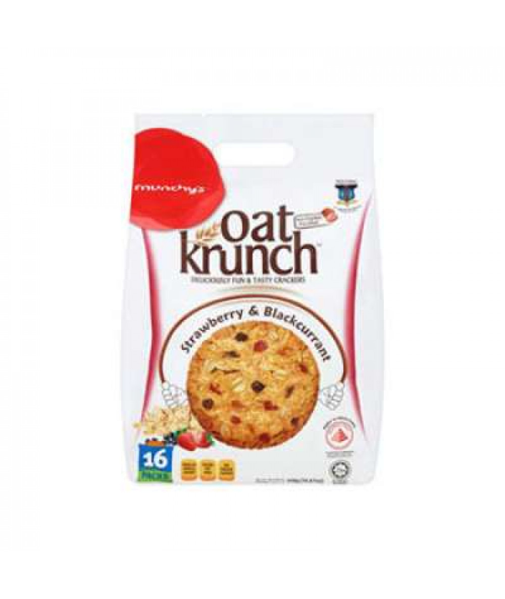 MUNCHY'S OATKRUNCH STRAWBERRY&BLACKCURRANT 390G