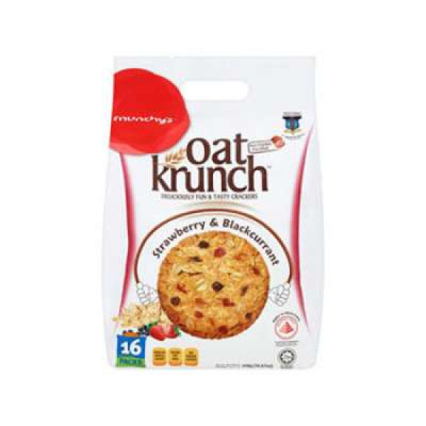 MUNCHY'S OATKRUNCH STRAWBERRY&BLACKCURRANT 390G