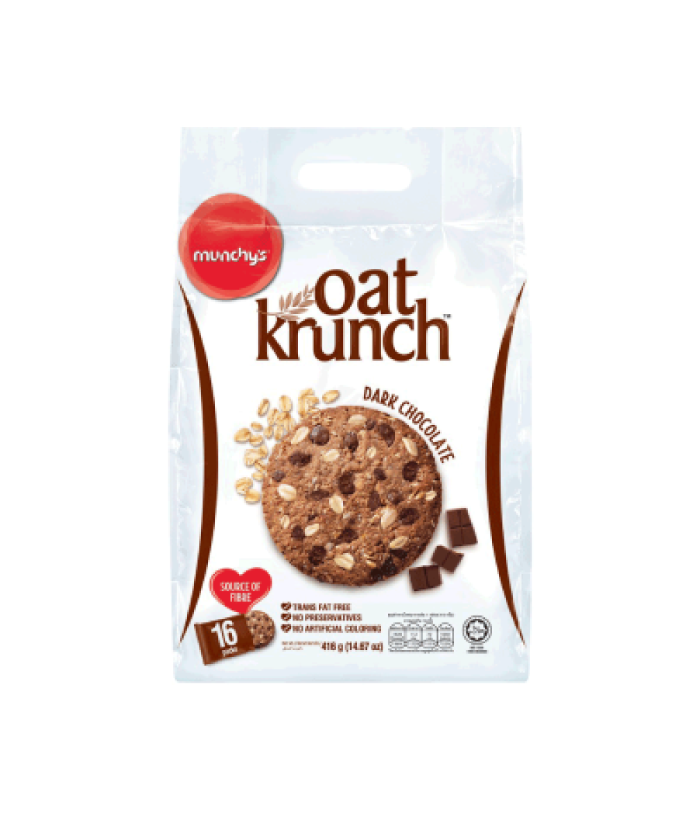 MUNCHY'S OATKRUNCH DARK CHOCOLATE 390G