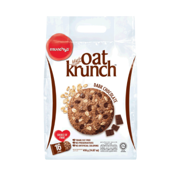 MUNCHY'S OATKRUNCH DARK CHOCOLATE 390G