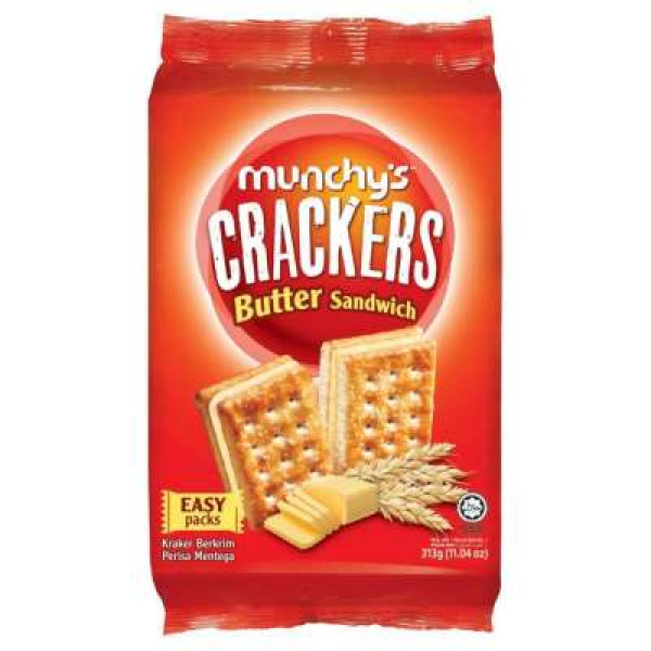 MUNCHY'S CRACKERS BUTTER SANDWICH 270G