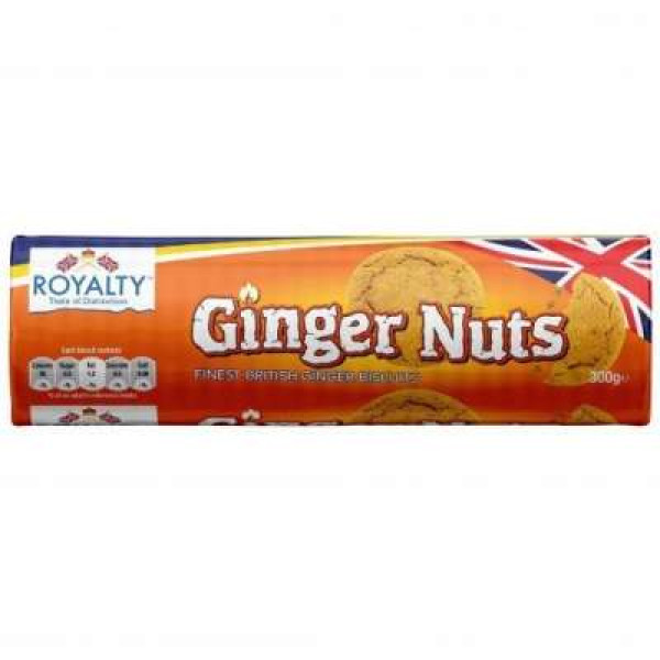 ROYALTY GINGER NUT BISCUITS 300G