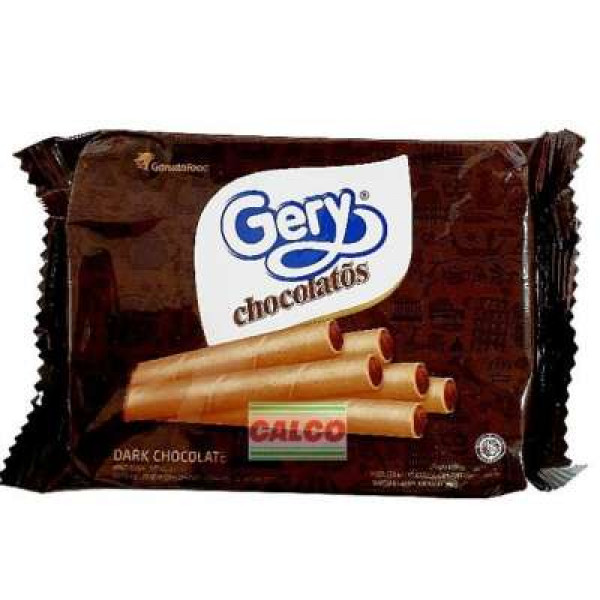 GERY MINI DARK CHOCOLATE'S WAFER ROLL 30G