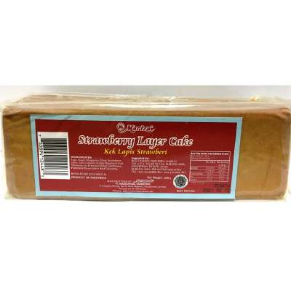 MORISCA LAYER CAKE STRAWBERRY 400G