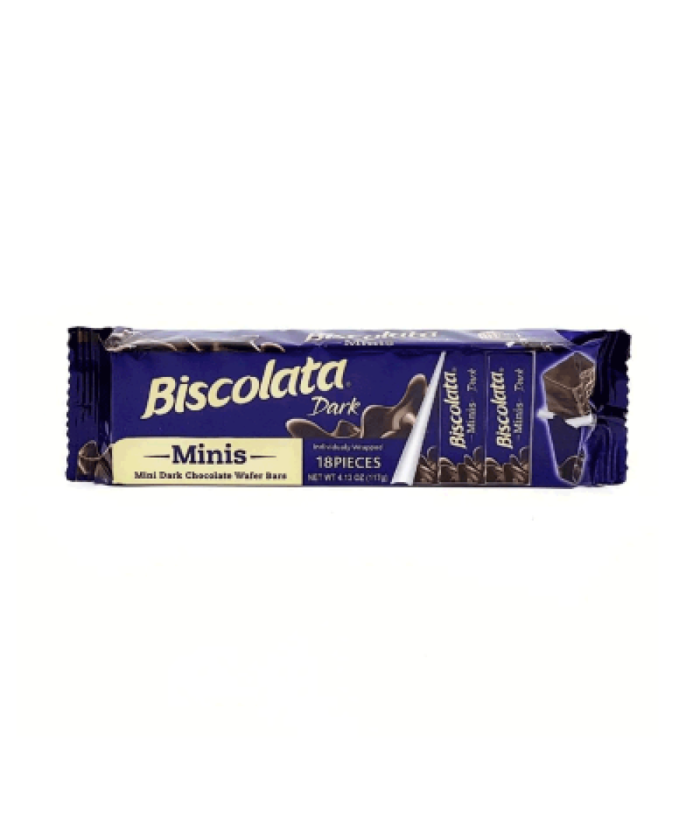 BISCOLATA MINIS DARK CHOCOLATE 117G