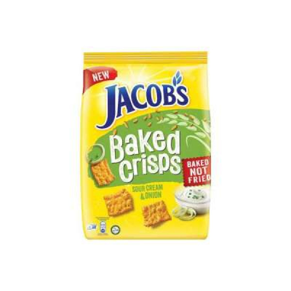 JACOB'S BAKED CRISPS SOUR CREAM 45G