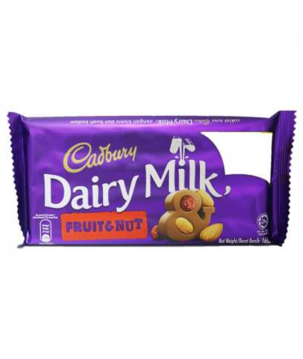 CADBURY DAIRY MILK FRUIT&NUTS 160G