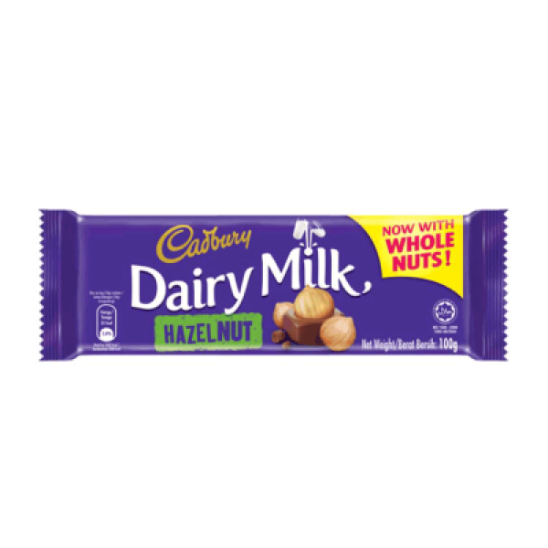 CADBURY DAIRY MILK HAZELNUT 160G