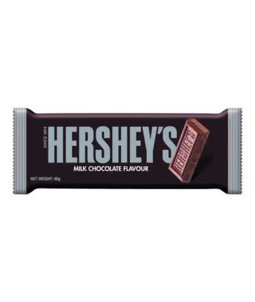 HERSHEY'S CHOC BAR MILK 40G 