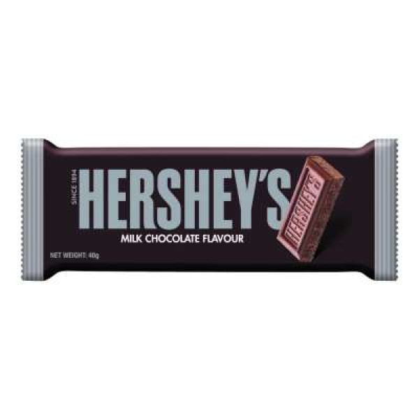 HERSHEY'S CHOC BAR MILK 40G 