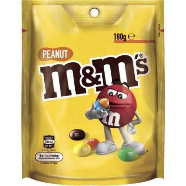 M&M PEANUT CHOCOLATE 180G