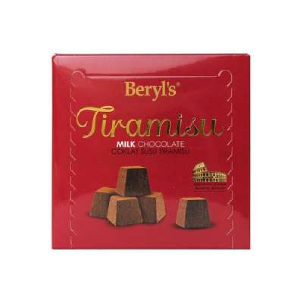 BERYL'S TIRAMISU MILK CHOC 65G