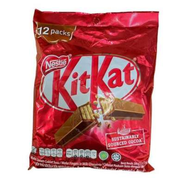 KITKAT SHAREBAG WAFER FINGERS 17GX12