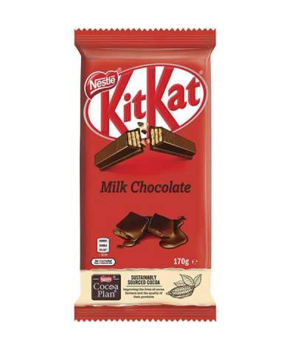 KITKAT MILK CHOCOLATE BAR 160G