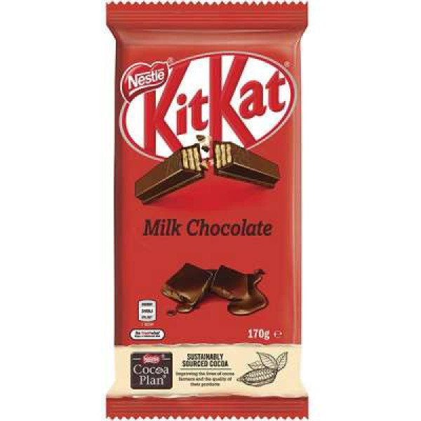 KITKAT MILK CHOCOLATE BAR 160G