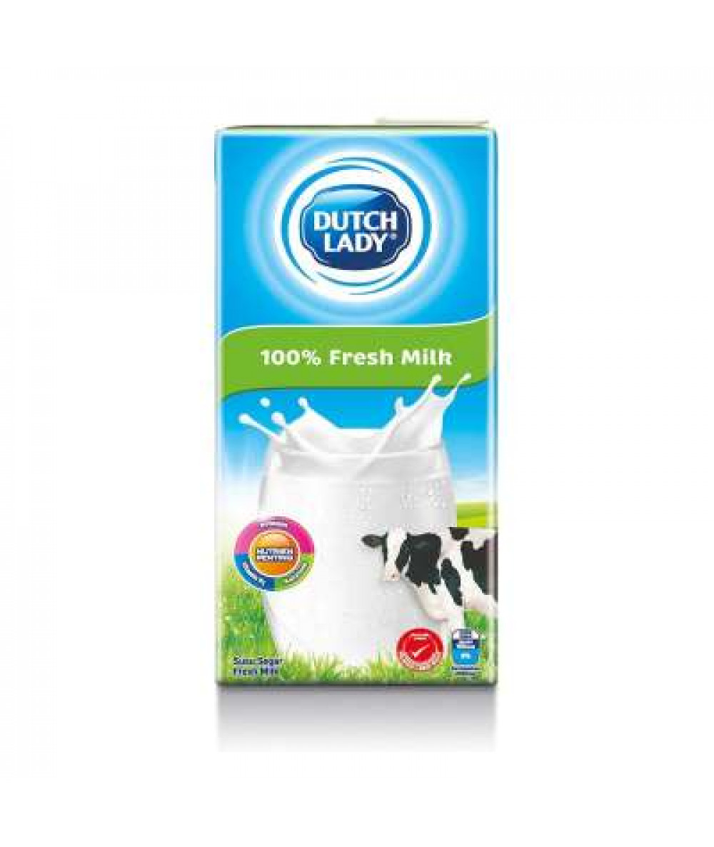 DUTCH LADY PURE FARM UHT FRESH MILK 1L