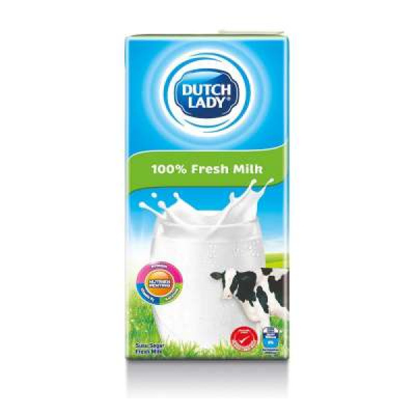 DUTCH LADY PURE FARM UHT FRESH MILK 1L